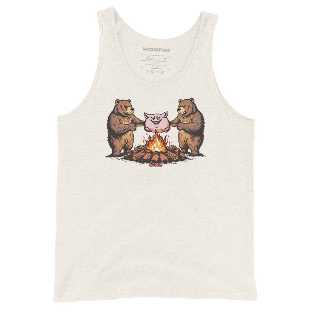 Pig Roast Tank Top | Funny Gay Graphic Tank – WOOFIN